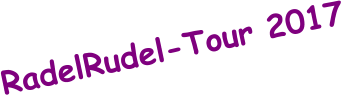 RadelRudel-Tour 2017